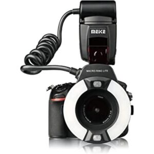 MEKE MK14EXTN ITTL Macro Ring Flash compatible con Nikon_1