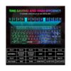 CHONCHOW Teclado compacto para juegos teclado USB con_6