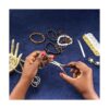 Anzlah Kit de fijación de joyería de anillos abiertos y