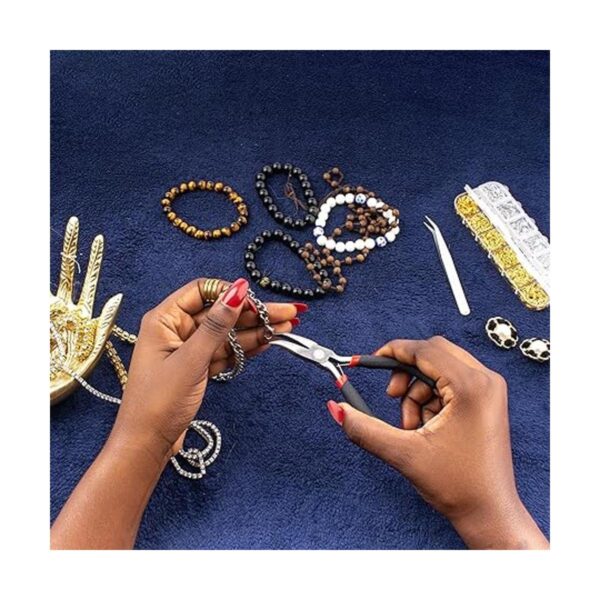 Anzlah Kit de fijación de joyería de anillos abiertos y
