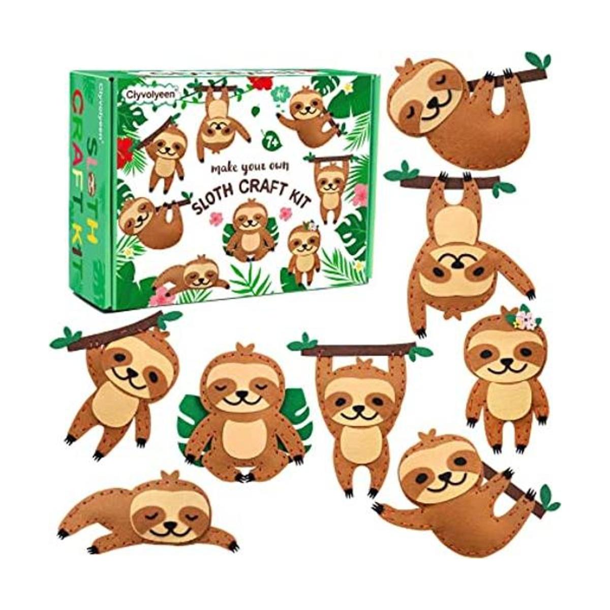 CiyvoLyeen Kit de costura de perezoso para manualidades de