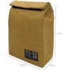 Bolsa de almuerzo aislada pequeñas bolsas de almuerzo