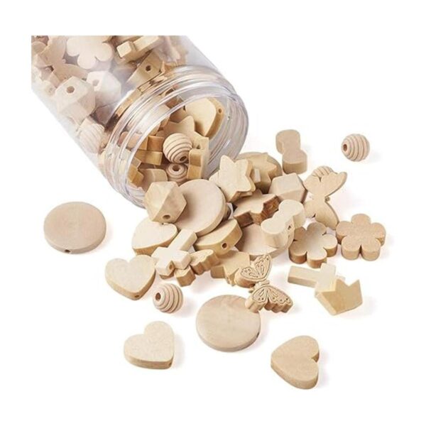 Beadthoven 100 piezas de 10 estilos naturales sin terminar