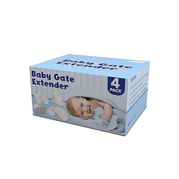 Protector de pared de extensión para puerta de bebé Kit_4