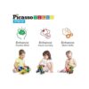 PicassoTiles STEM Learning Toys Juego de bloques de_6