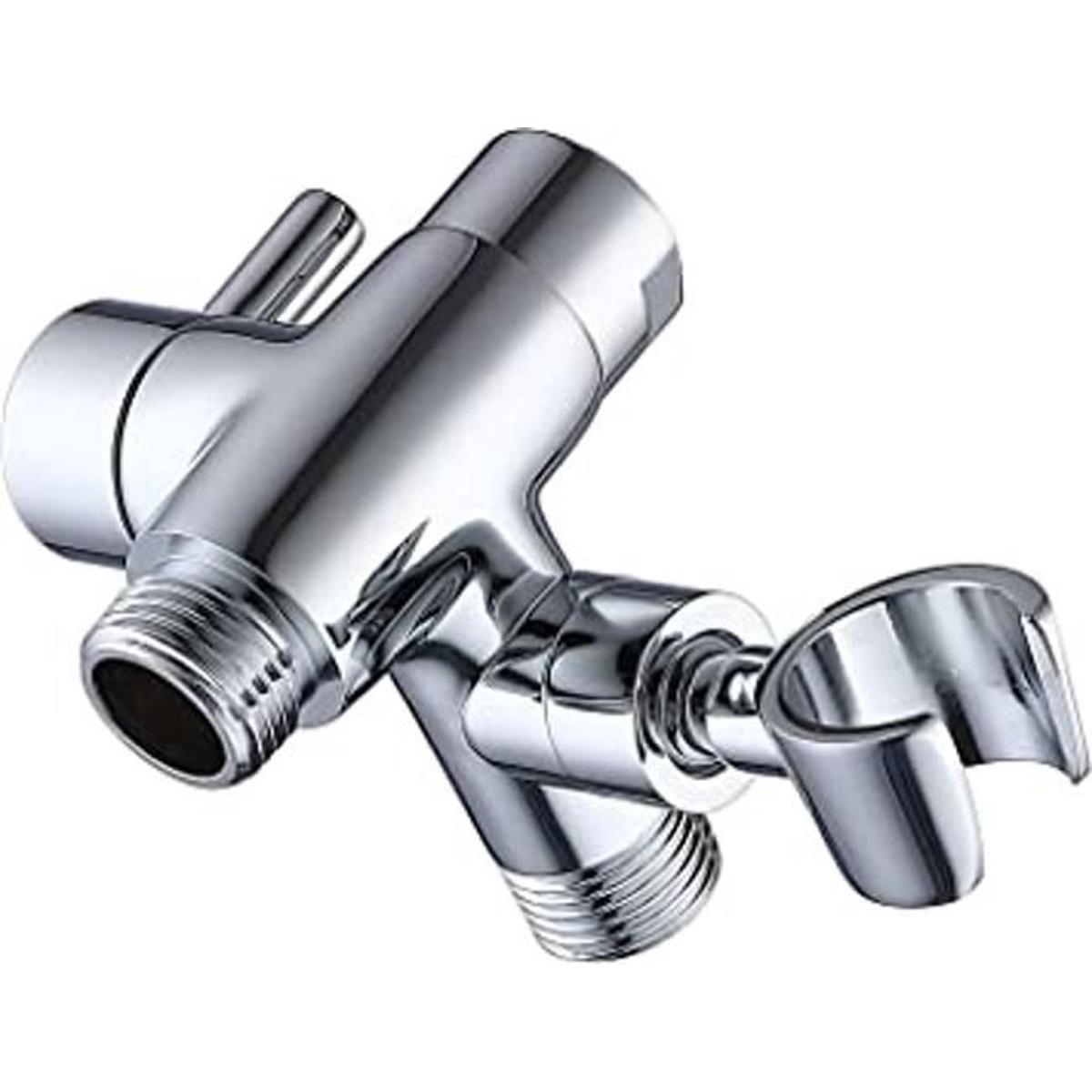 GPromise Desviador de brazo de ducha de metal sólido con