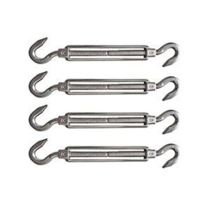 Hoomuda M8 Super Heavy Duty acero inoxidable 316 gancho a_1