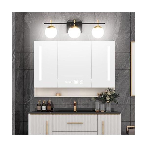 Ralbay Luces modernas de tocador de baño de mediados de_4