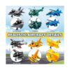 JOYIN 16 piezas de juguetes de avión de tracción trasera_2