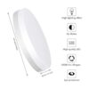 Ouyulong Lámpara de techo LED empotrada de 36 W 3240_5