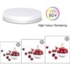 Ouyulong Lámpara de techo LED empotrada de 36 W 3240_4