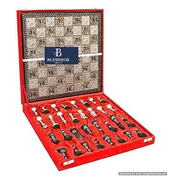 Guruji Divinity Juego de mesa de ajedrez de latón de_3