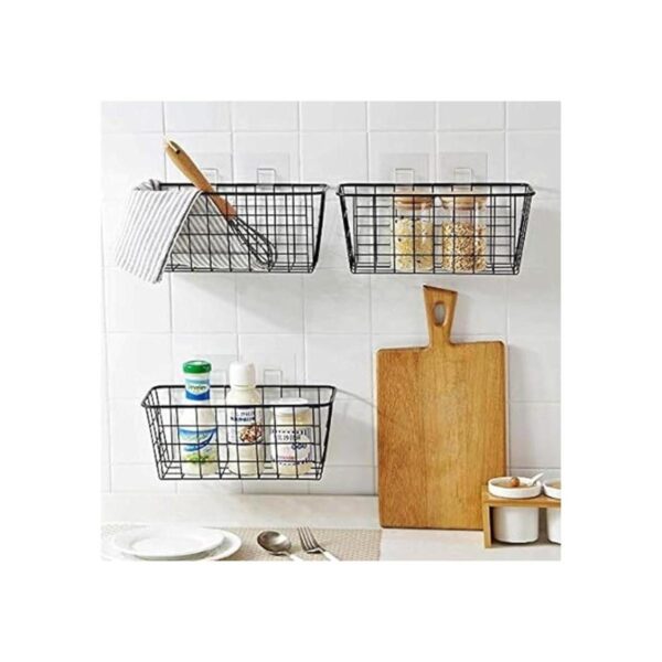 LeleCAT Cestas colgantes de cocina para almacenamiento