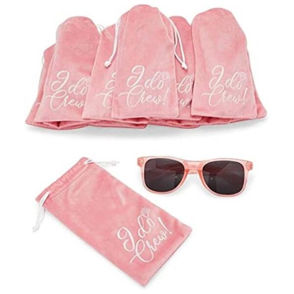 Gafas de sol de despedida de soltera I Do Crew rosa_1