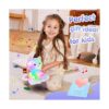Houwsbaby Juguete de peluche musical LED para gatito con_5