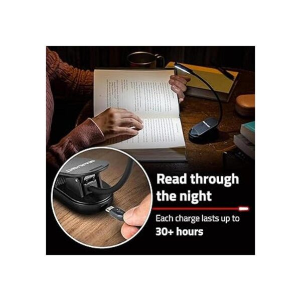 Luz de libro recargable para leer en la cama paquete de 2_3