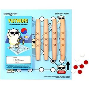 Juego de mesa BBL YUTNORI Juego de mesa coreano YUNNORI_1