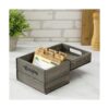 MyGift Caja de almacenamiento para tarjetas de recetas