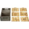 MyGift Caja de almacenamiento para tarjetas de recetas