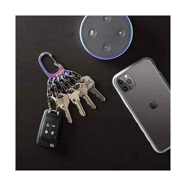 Nite Ize KLKBF07R3 Bigfoot Locker KeyRack Stainless Steel