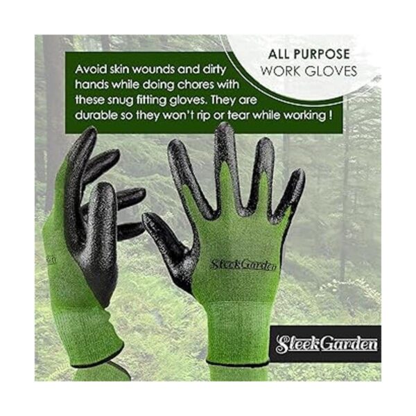 Guantes de jardinería de bambú ultra agarre_2