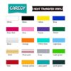CAREGY Vinilo de transferencia de calor HTV para camisetas