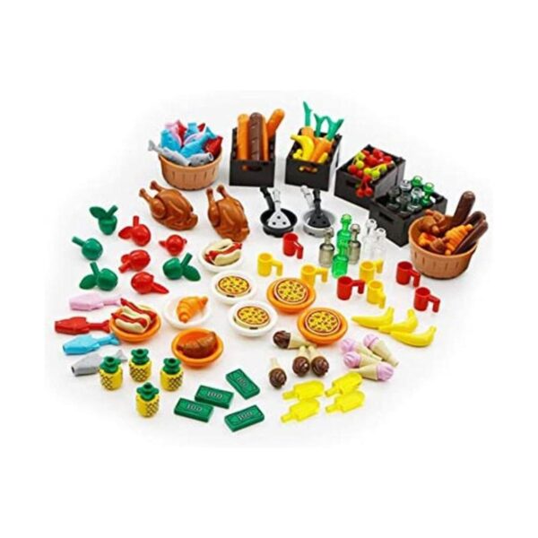 Block de edificios de City Food ladrillos y set de 136_1