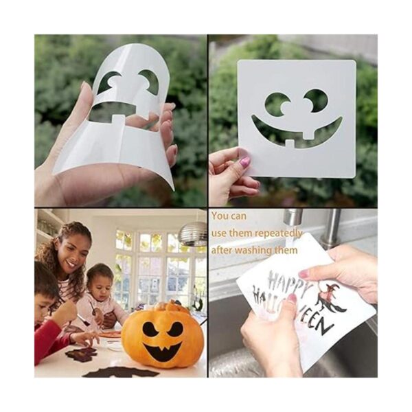 36 plantillas de dibujo de Halloween 6 pulgadas de