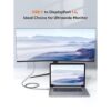 Cable USB C a DisplayPort de 6 pies 8K a 60 Hz 4K a 144_3