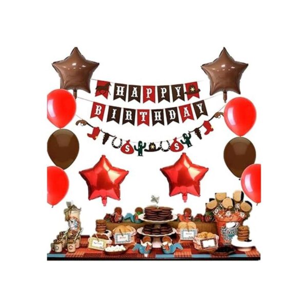 Decoraciones de fiesta de vaquero para niños 1 banner de_5