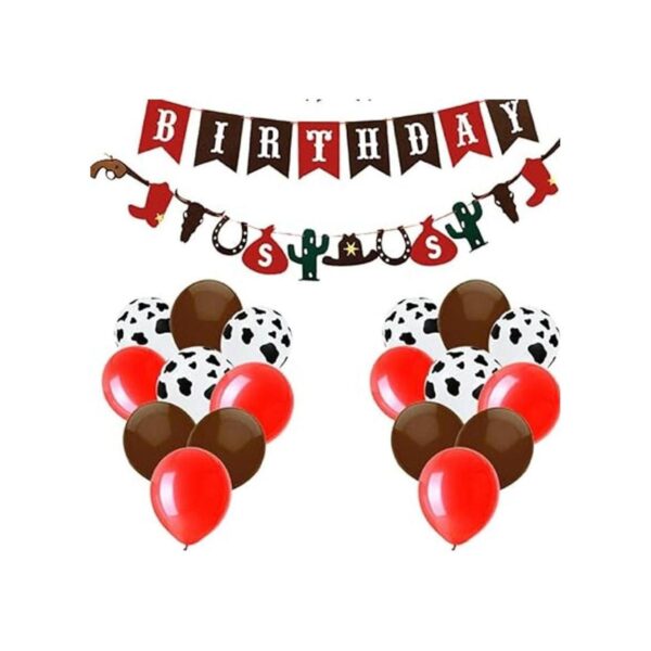 Decoraciones de fiesta de vaquero para niños 1 banner de_4