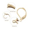 Craftdady 100 ganchos dorados para aretes franceses de_2