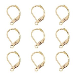 Craftdady 100 ganchos dorados para aretes franceses de_1