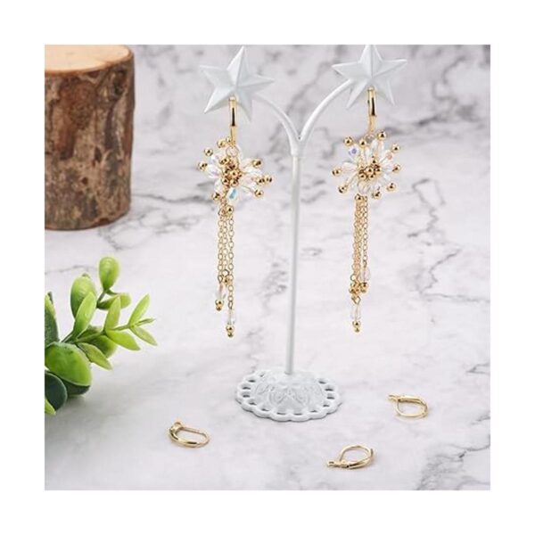 Craftdady 100 ganchos dorados para aretes franceses de_4