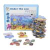 Rompecabezas de suelo Sea Life de 50 piezas para mesa y_5