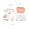 Goodful Lonchera para ensalada almacenamiento de