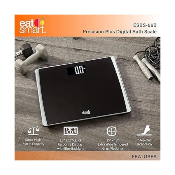 Eat Smart Precision Báscula digital de baño báscula de_5