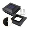 MAGGIFT Luces solares de poste de 15 lúmenes luz de poste_2