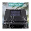 MAGGIFT Luces solares de poste de 15 lúmenes luz de poste_4