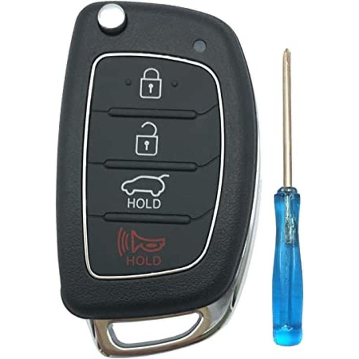 Carcasa de repuesto plegable para llave sin llave para