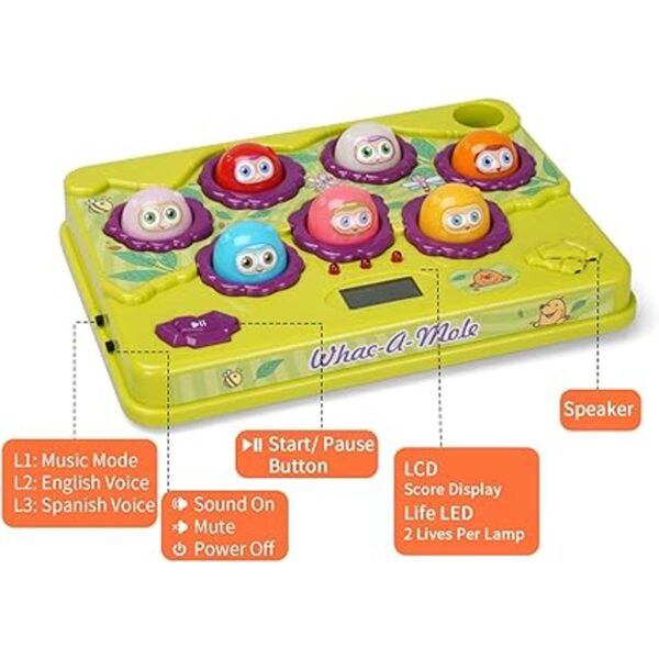 FS Whack A Mole Game para niños pequeños juguetes_2