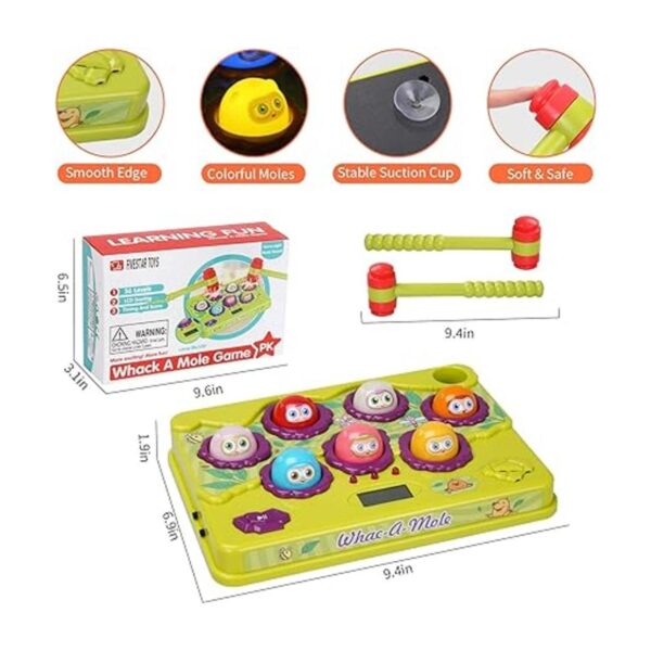 FS Whack A Mole Game para niños pequeños juguetes_5