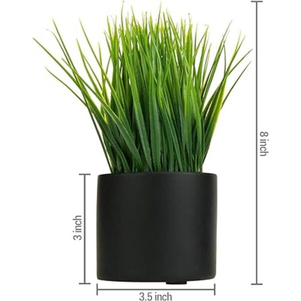 MyGift Plantas de césped artificial de mesa plantas