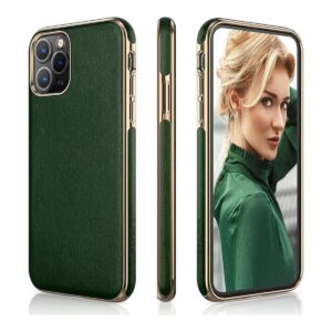LOHASIC Funda para iPhone 11 Pro de piel sintética_1