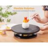 Kootek Tocadiscos giratorio de 11 pulgadas con rueda