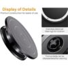 Kootek Tocadiscos giratorio de 11 pulgadas con rueda