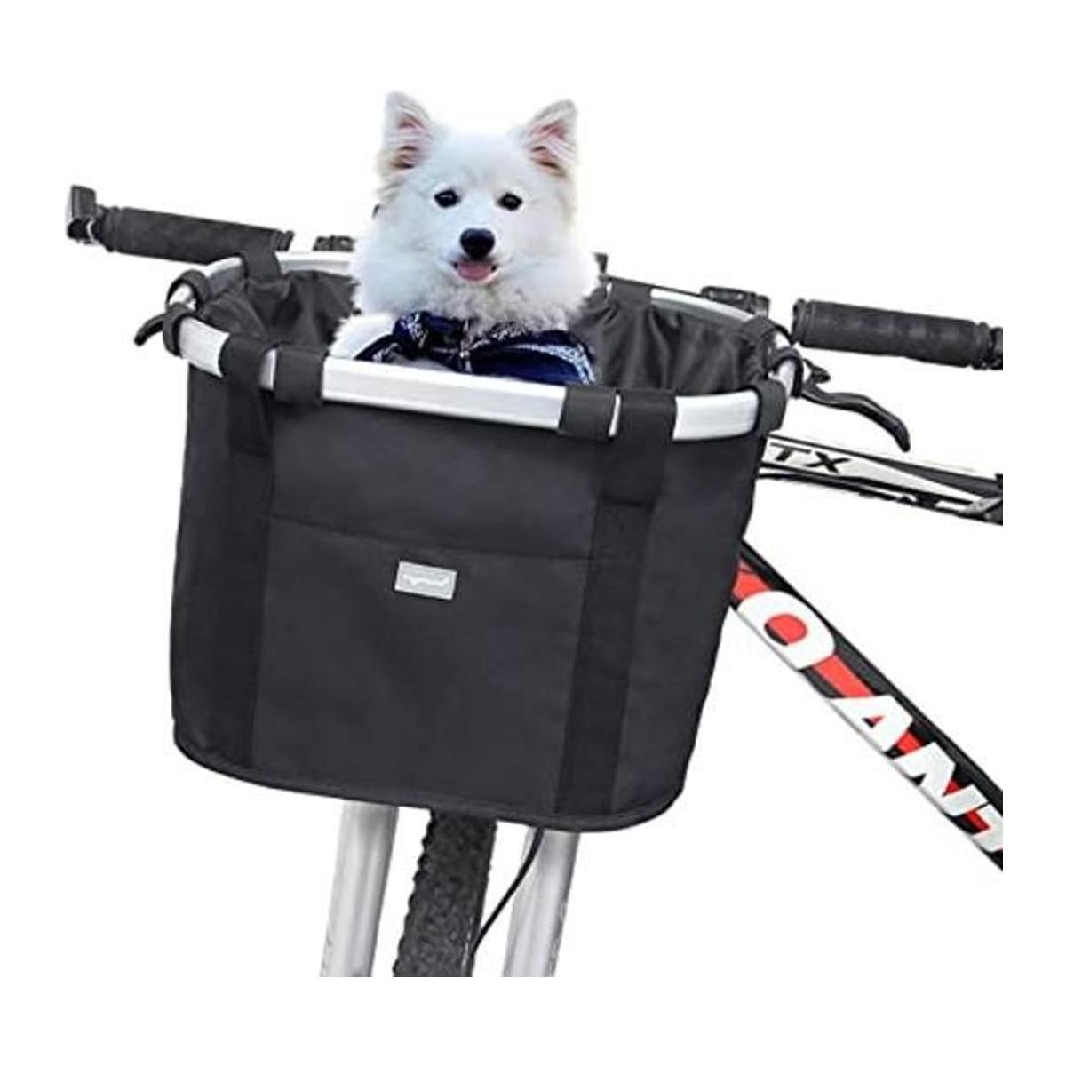 RAYMACE Cesta de bicicleta para perro cesta de manillar