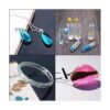 BEZALEL Kit de moldes de resina de silicona para joyería