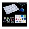 BEZALEL Kit de moldes de resina de silicona para joyería