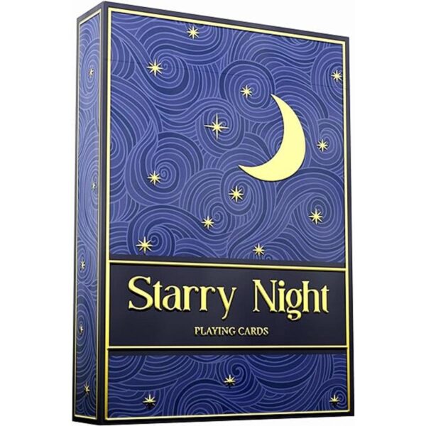 Cartas de noche estrellada elegantes diseños de_1